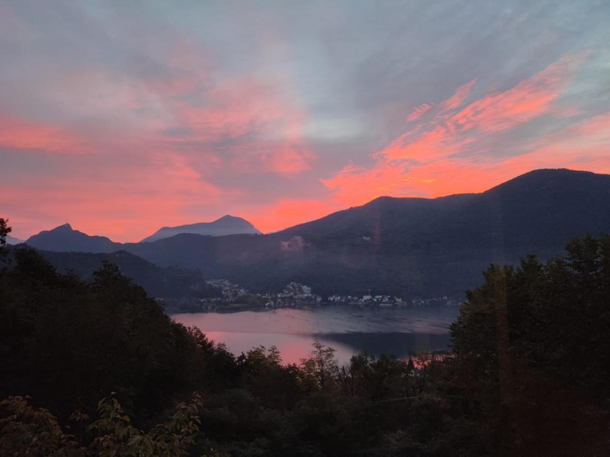 La Finestra Sul Lago Brusimpiano Exterior foto