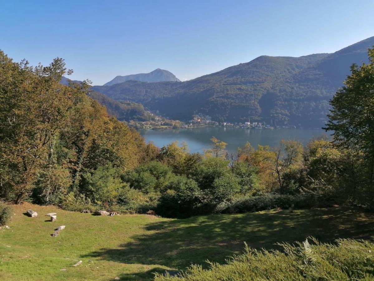 La Finestra Sul Lago Brusimpiano Exterior foto