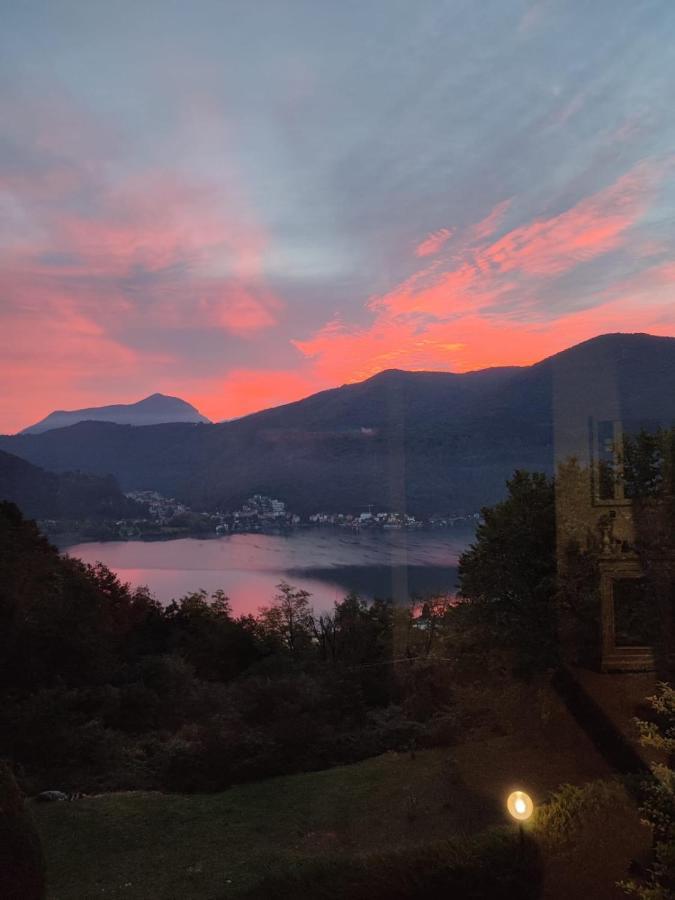 La Finestra Sul Lago Brusimpiano Exterior foto